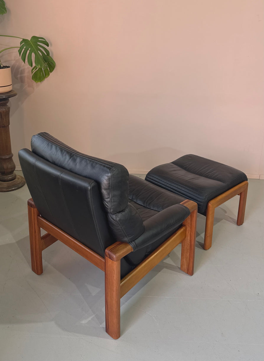 Gerald Easden for Module Lounge Chair & Footstool