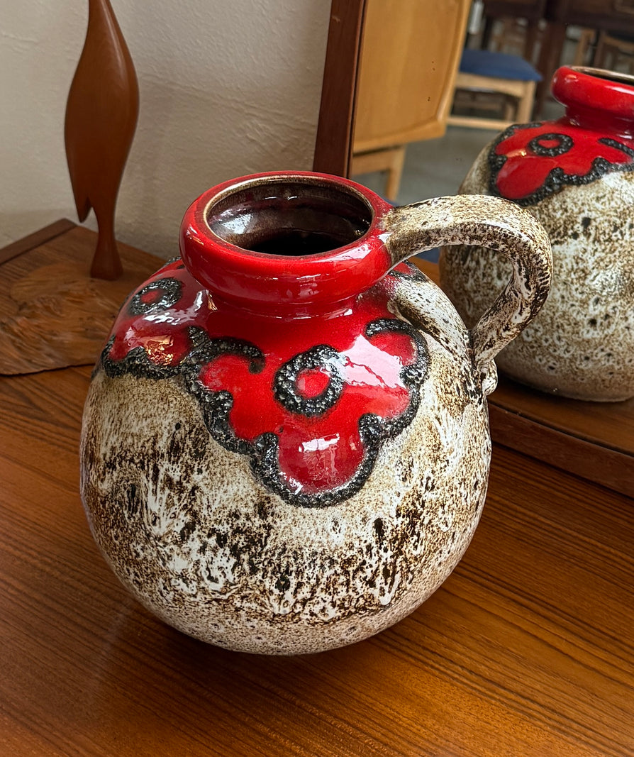 Fat Lava West German Vase - Scheurich