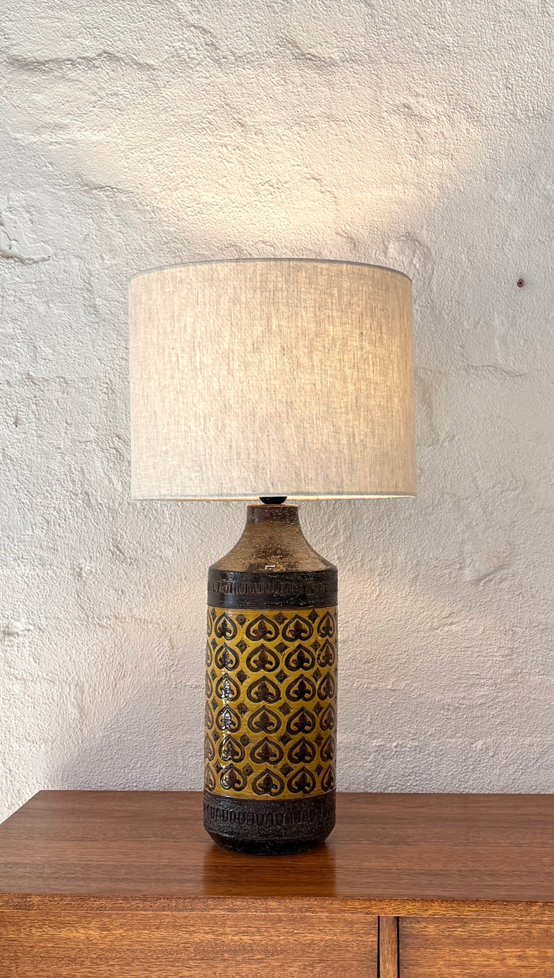 Large Aldo Londi for Bitossi Table Lamp