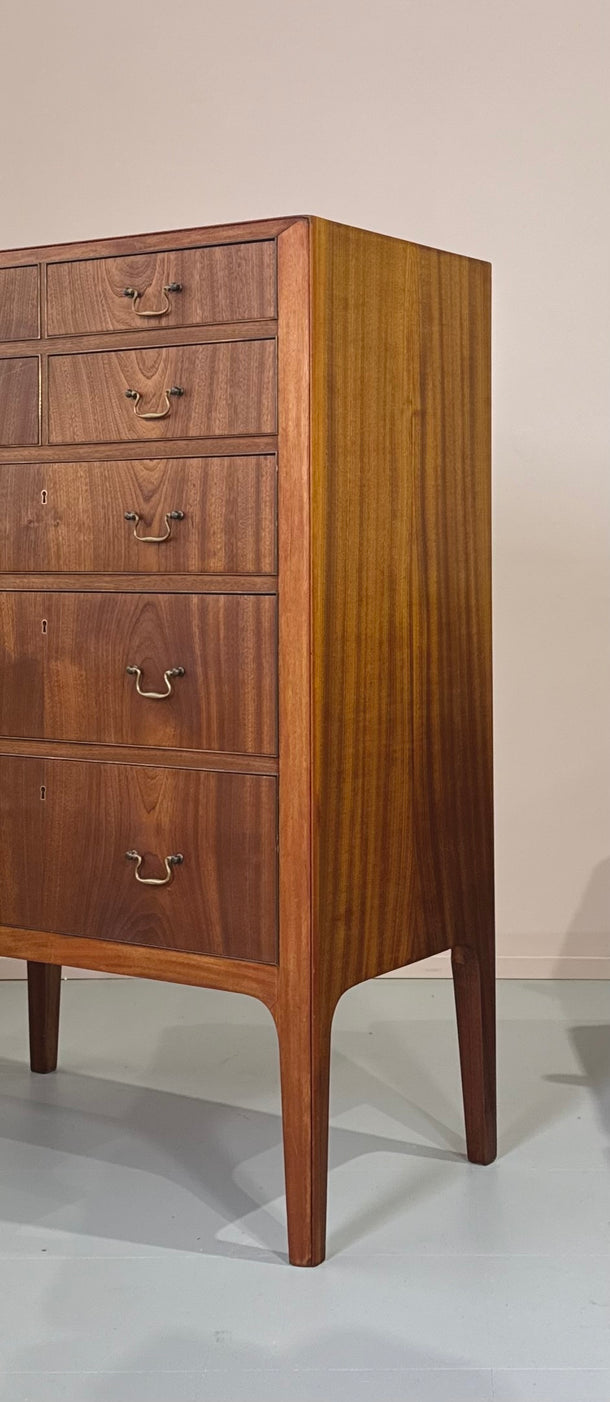 Jacob Kjær Chest of Drawers in Cuban Mahogany