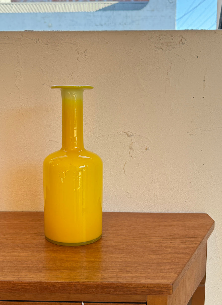 Otto Brauer & Per Lutkin Gulvvase in Yellow