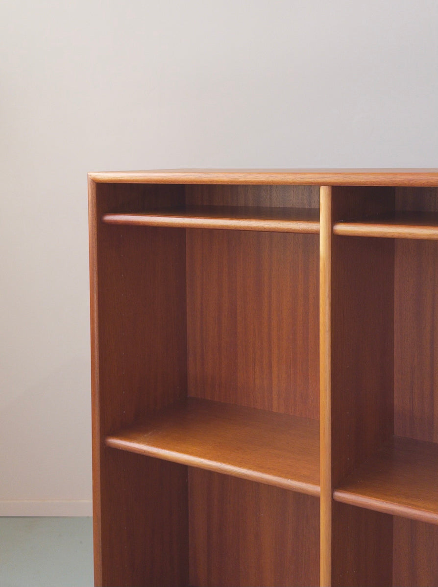 Mid-sized Danish Bookcase in Teak