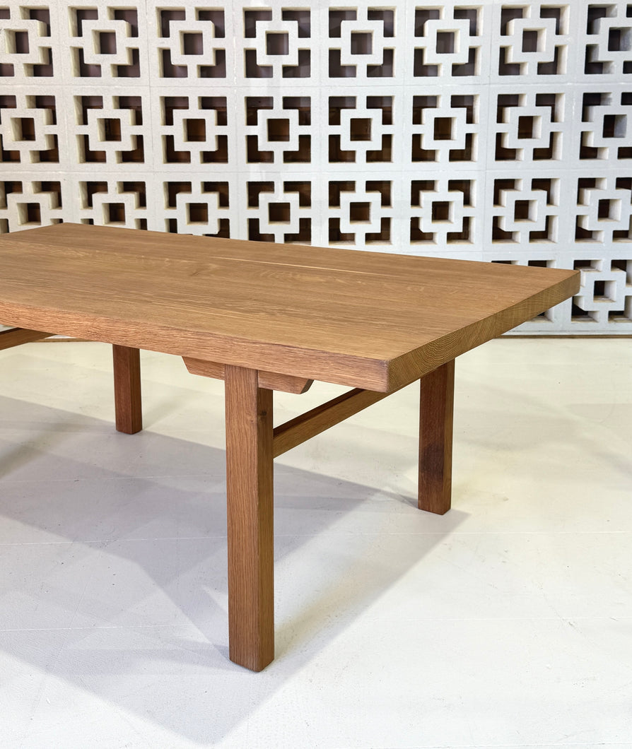 Danish Coffee Table in Solid Oak