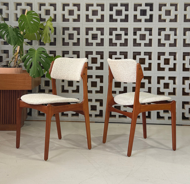 Six Erik Buch Model 49 Dining Chairs in Teak