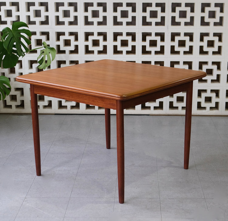 Kurt Østervig Folding Extension Dining Table in Teak