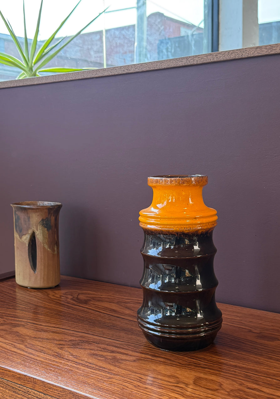 Fat Lava West German Vase - Scheurich