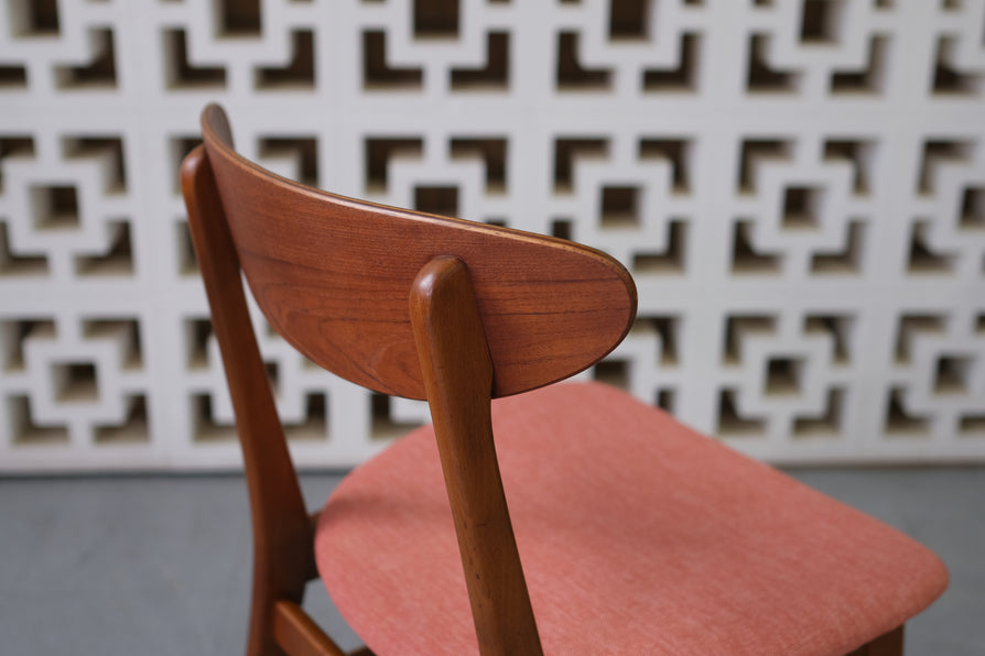 Six Farstrup Dining Chairs in Fabric