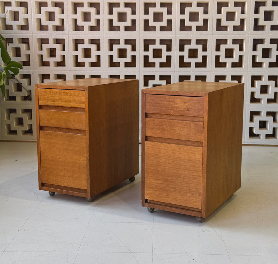 Pair of Mid-Century Bedside Tables