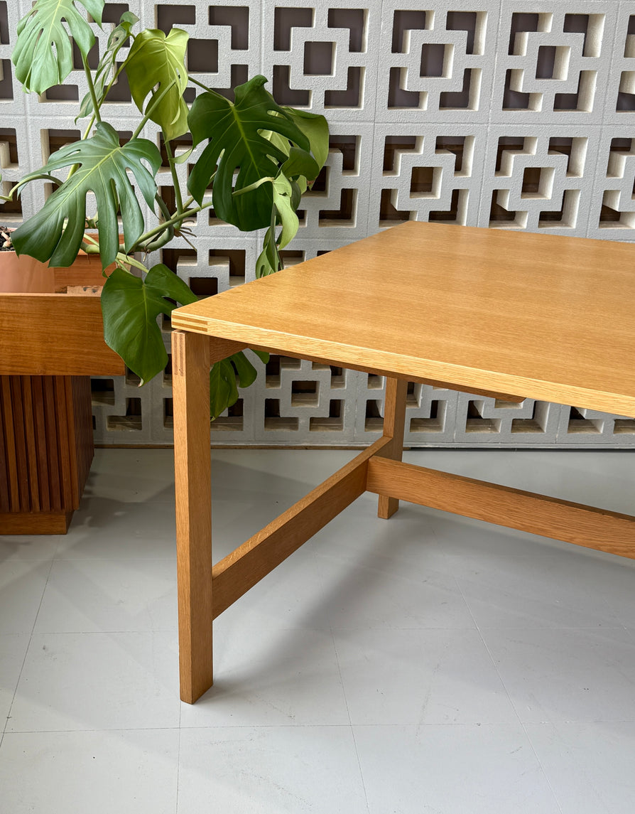 Jensen & Valeur Executive Desk in Oak