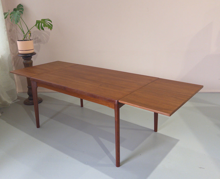 Henning Kjærnulf Extension Dining Table in Teak