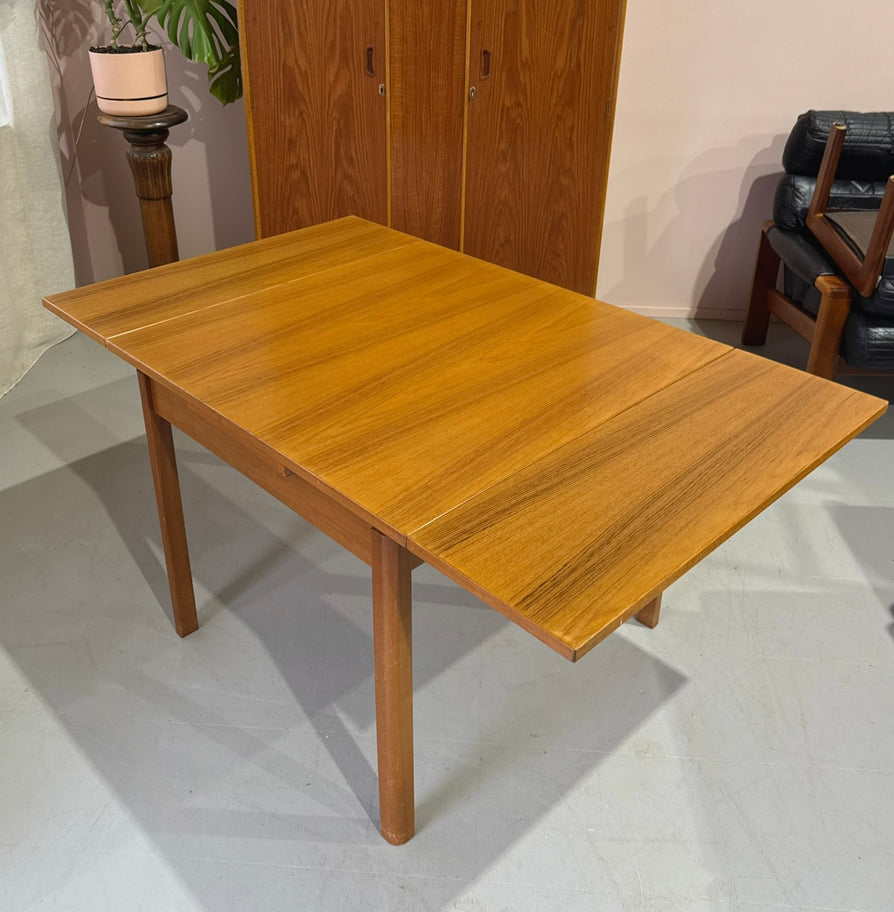 Mid-Century Square Extension Dining Table