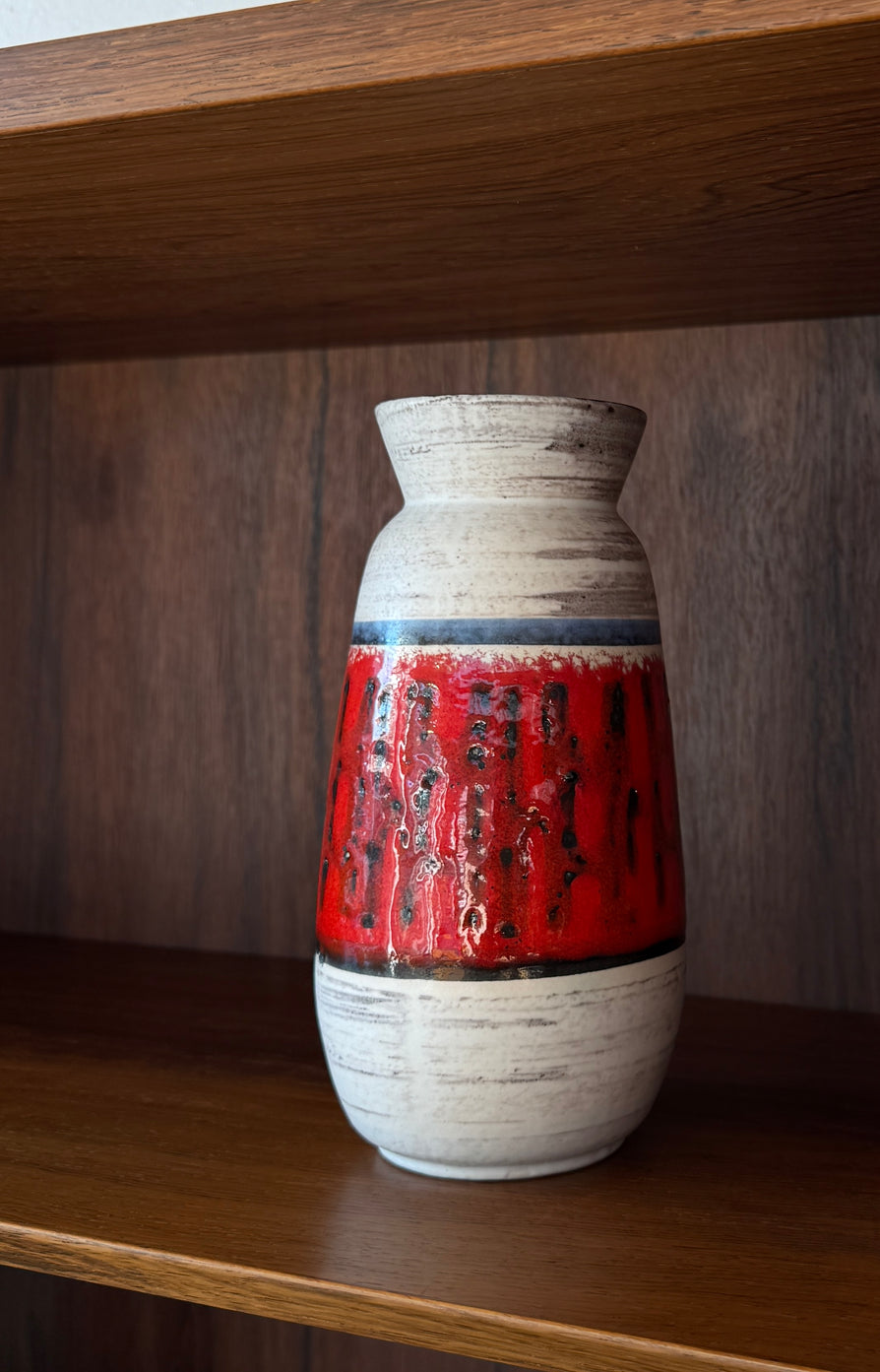 Fat Lava West German Vase - Scheurich