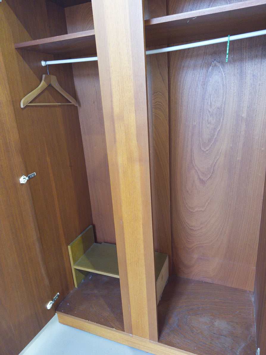 Mid-Century Wardrobe in Teak