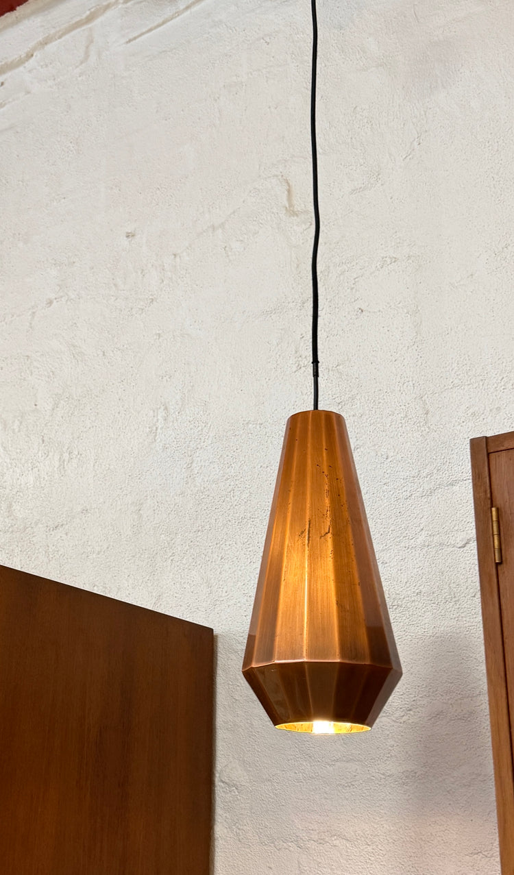 David Derksen CL-16 Faceted Copper Pendant