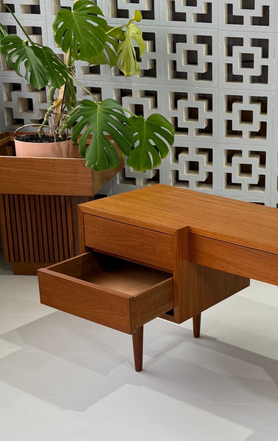 Mid-Century Dresser in Teak