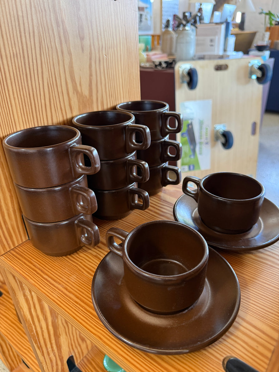 Mid-Century English Cup & Saucer Set