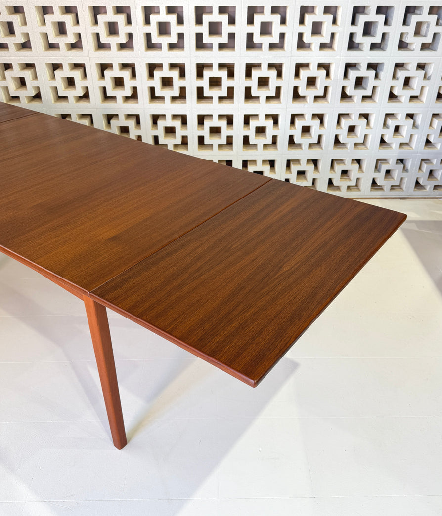 Swedish Extension Dining Table in Teak