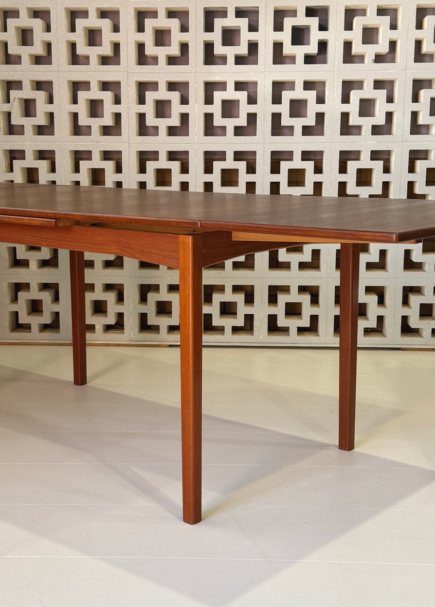 Swedish Extension Dining Table in Teak