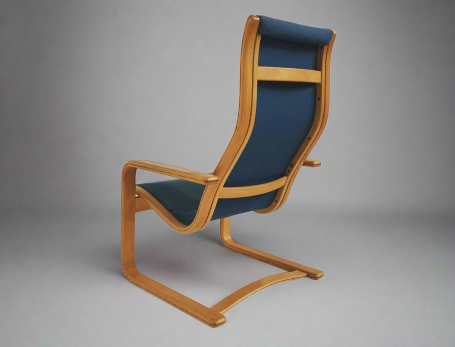 Yngve Ekström Lamello Chair and Footstool