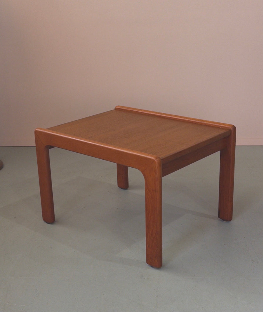 Mid-Century Corner Table in Teak