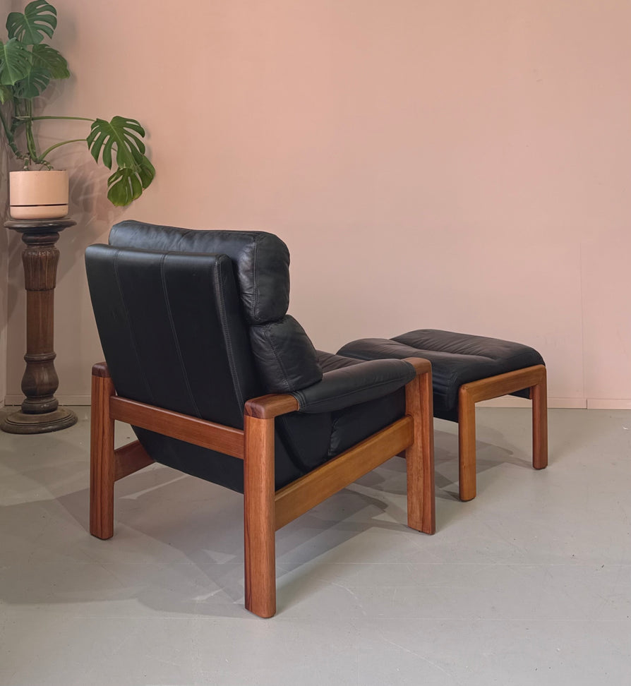 Gerald Easden for Module Lounge Chair & Footstool