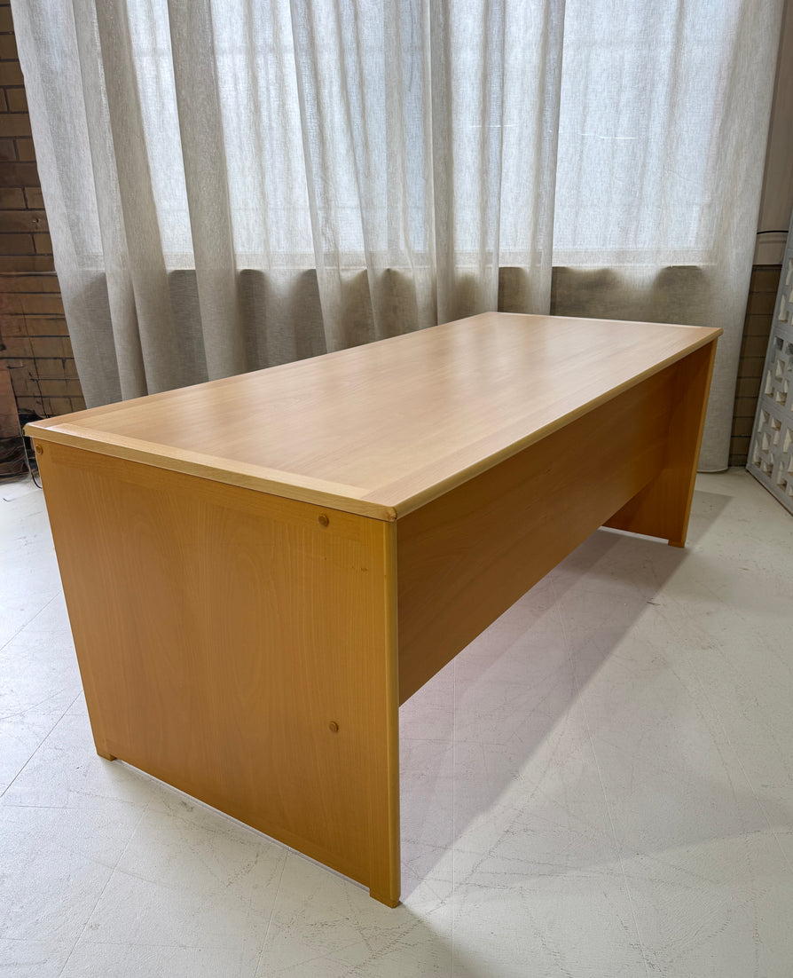 Swedish Executive Desk in Beechwood