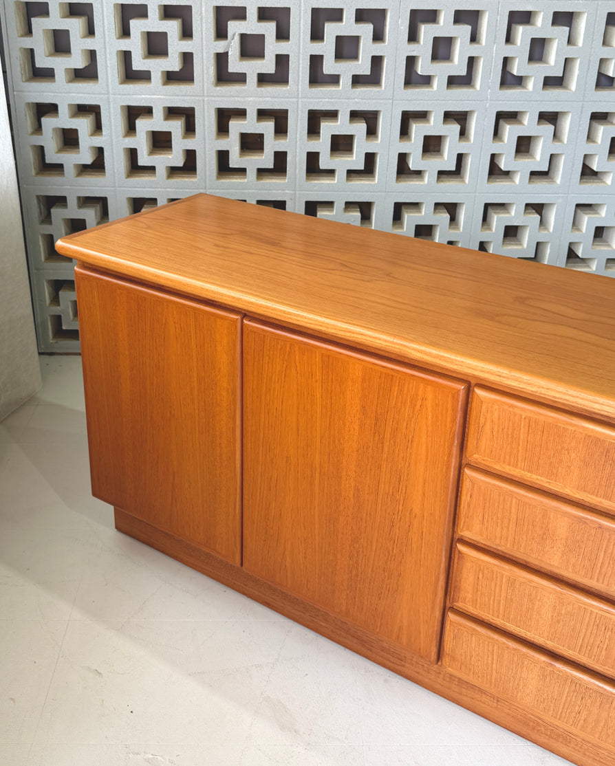 Large Mid-Century Sideboard / Console in Teak