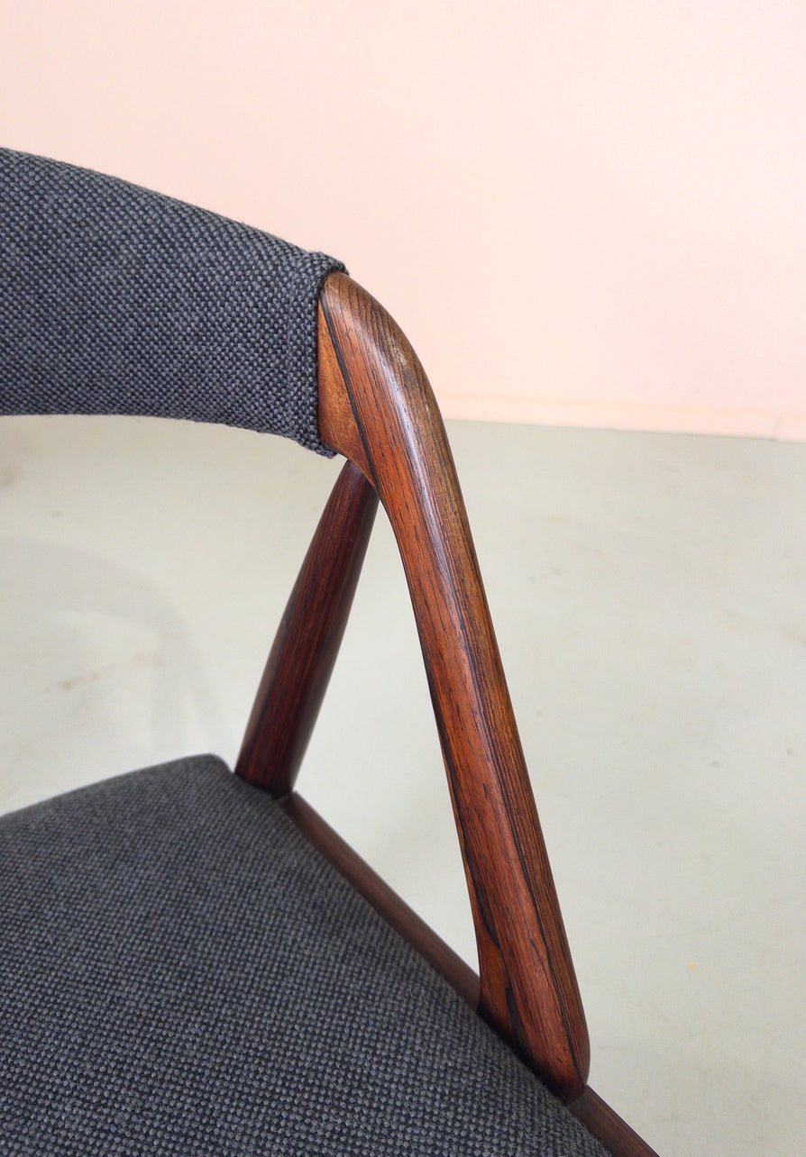 Four Kai Kristiansen #31 Dining Chairs in Kvadrat Wool