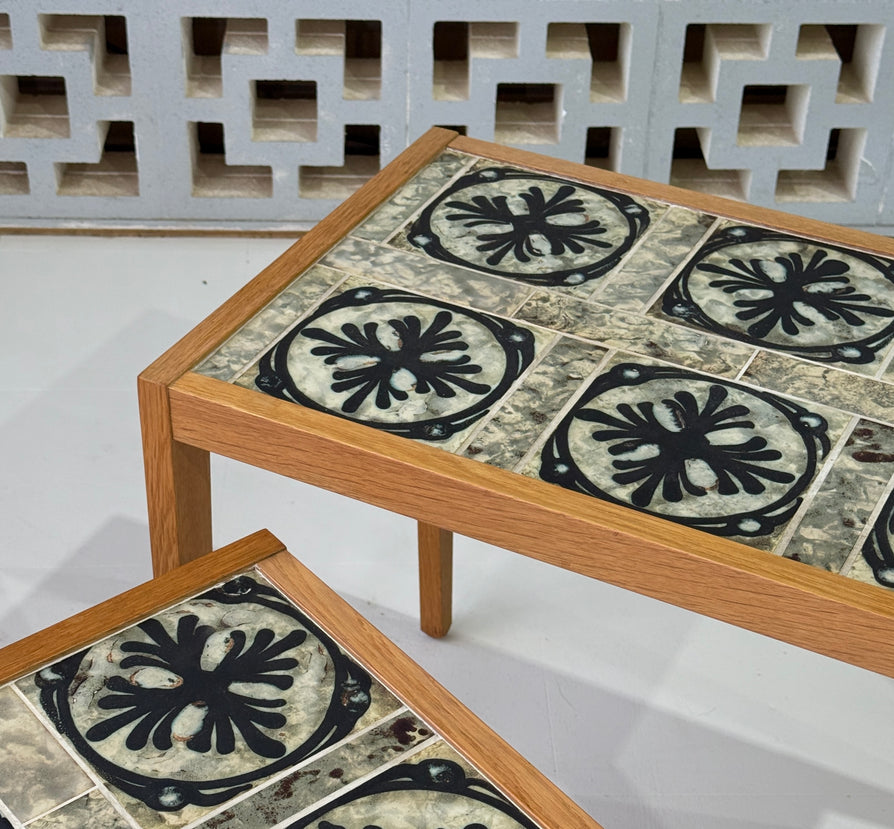 Pair of Haslev Tables in Oak