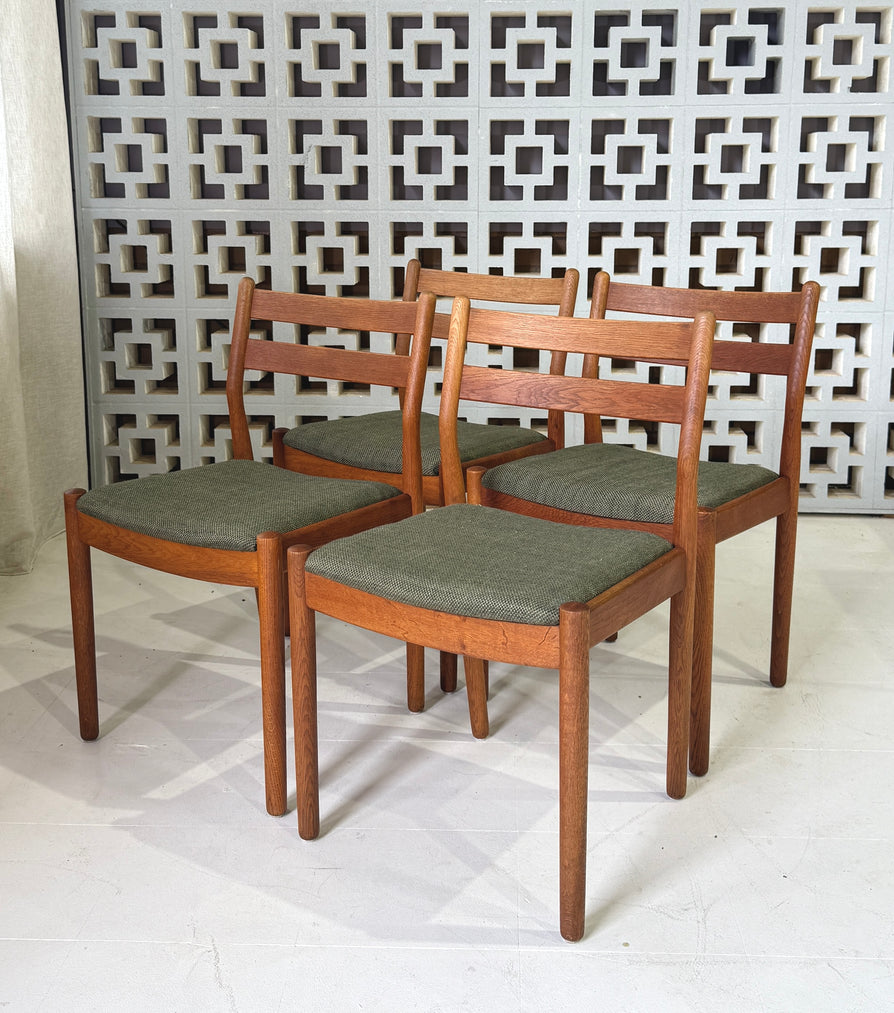 Four Poul Volther J61 Dining Chairs