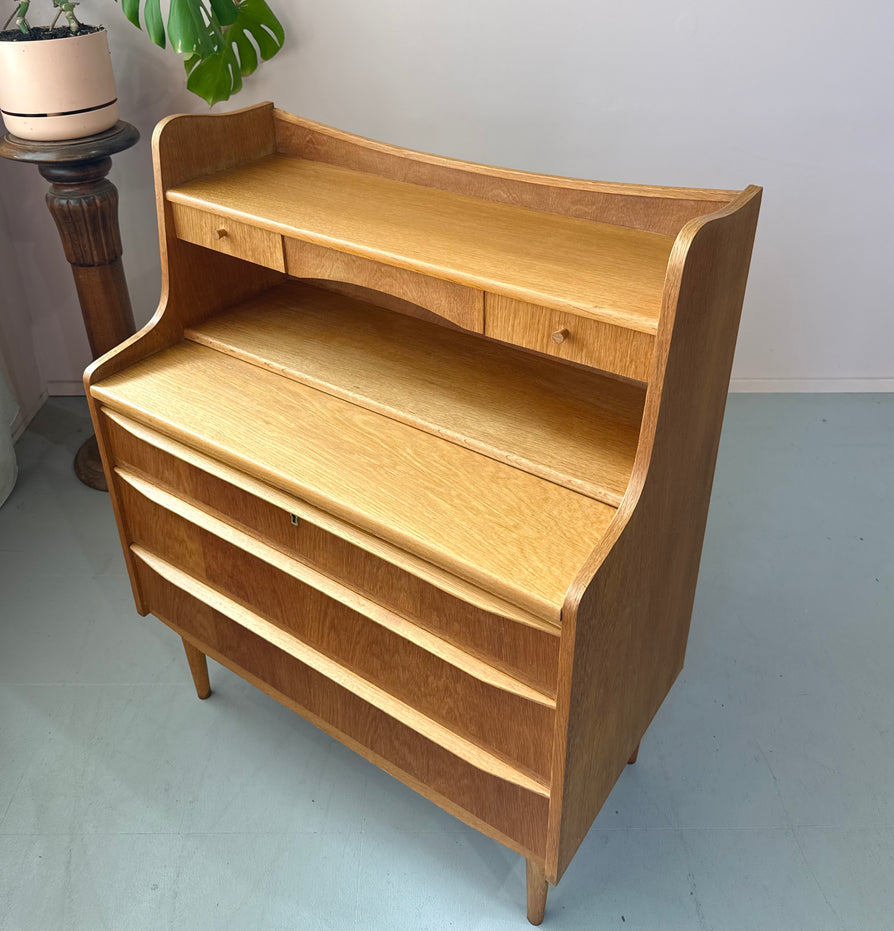 Danish Bureau / Dresser in European Oak