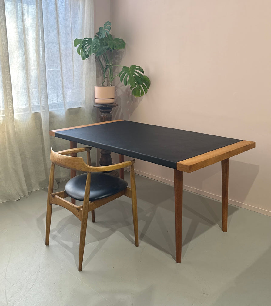 Danish Soft-Pad Desk in Redwood Nordic Pine