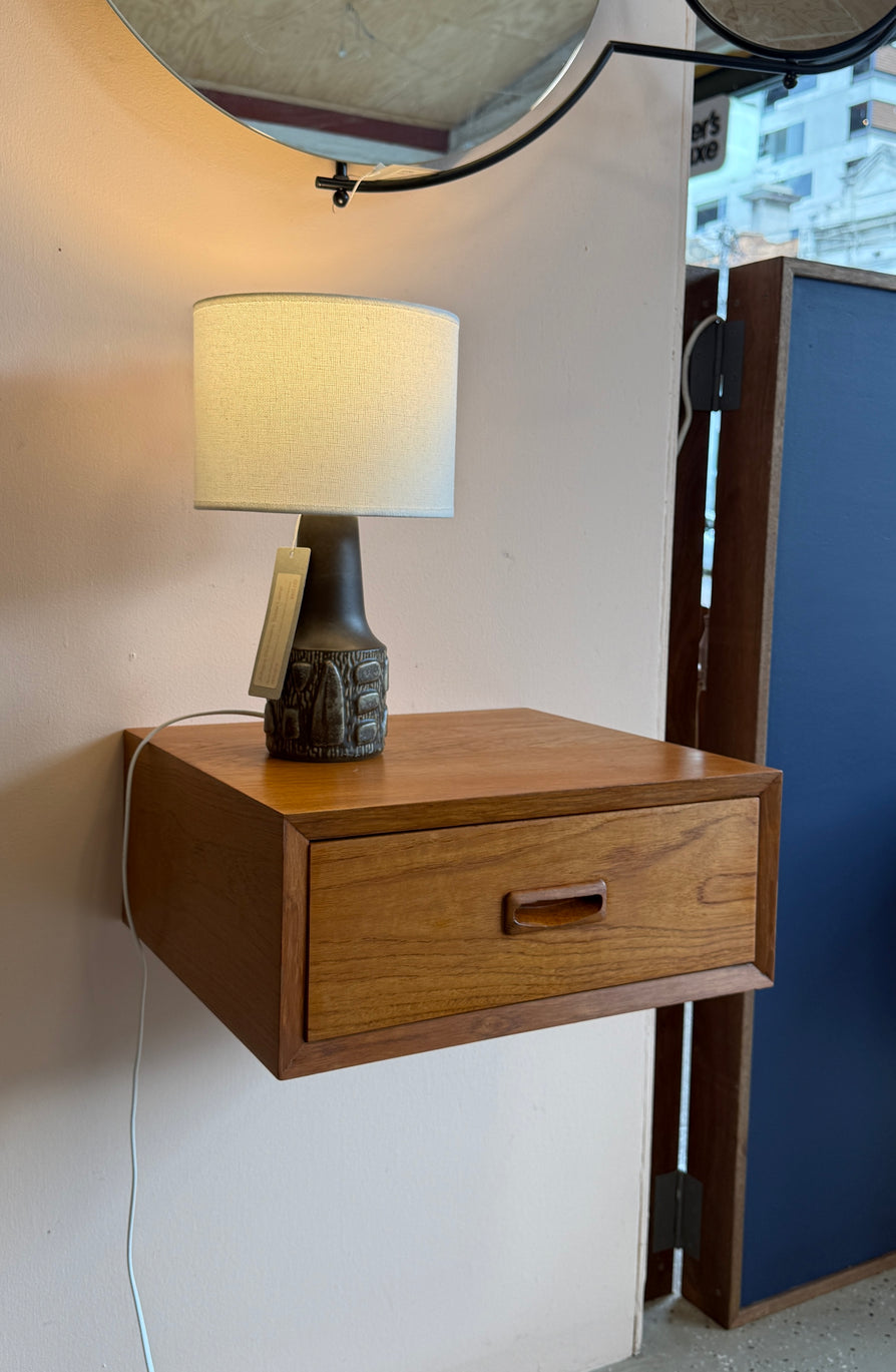 Danish Floating Bedside Table