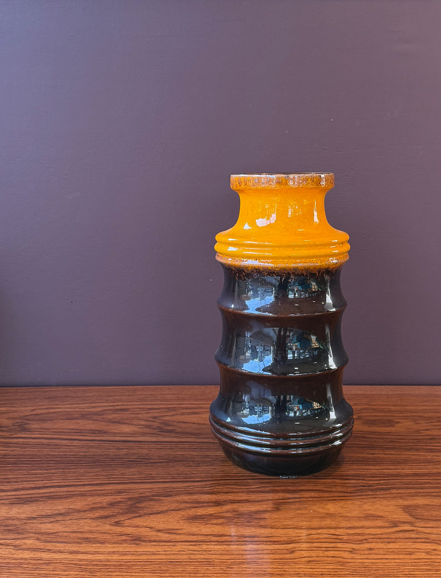Fat Lava West German Vase - Scheurich