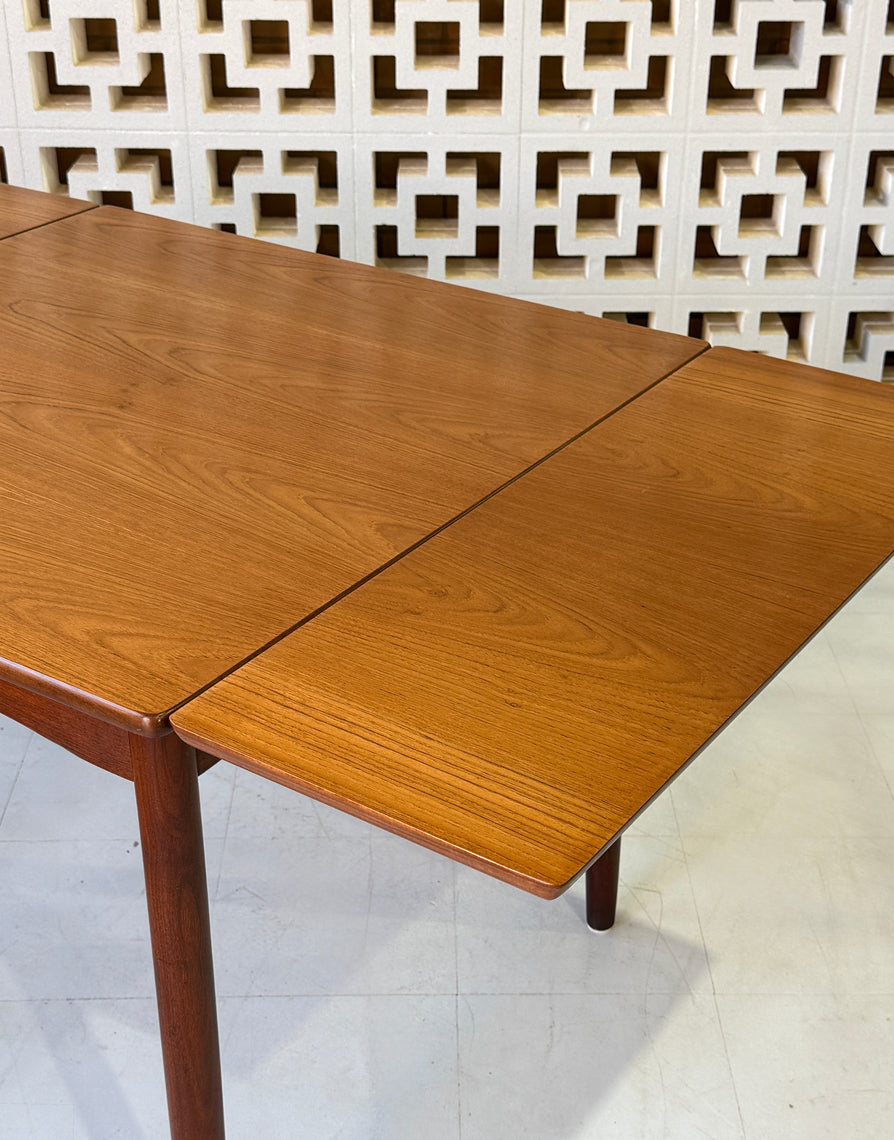 Danish Extension Dining Table in Teak