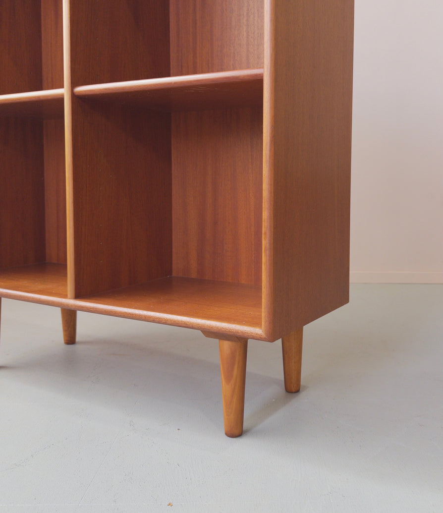 Mid-sized Danish Bookcase in Teak