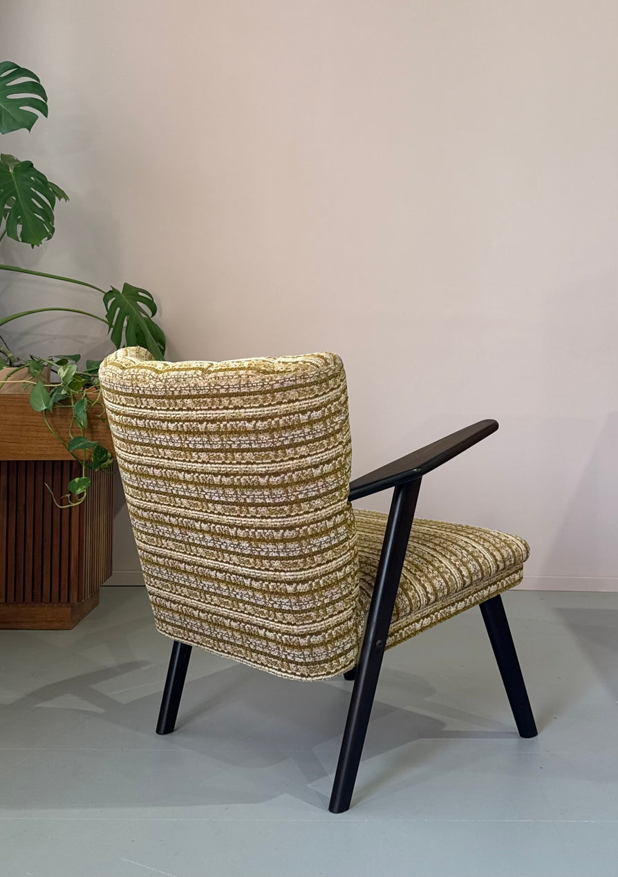 Classic Danish Armchair in Original Wool