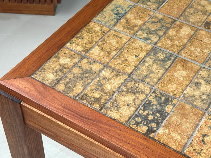 1970s Tile Top Coffee Table