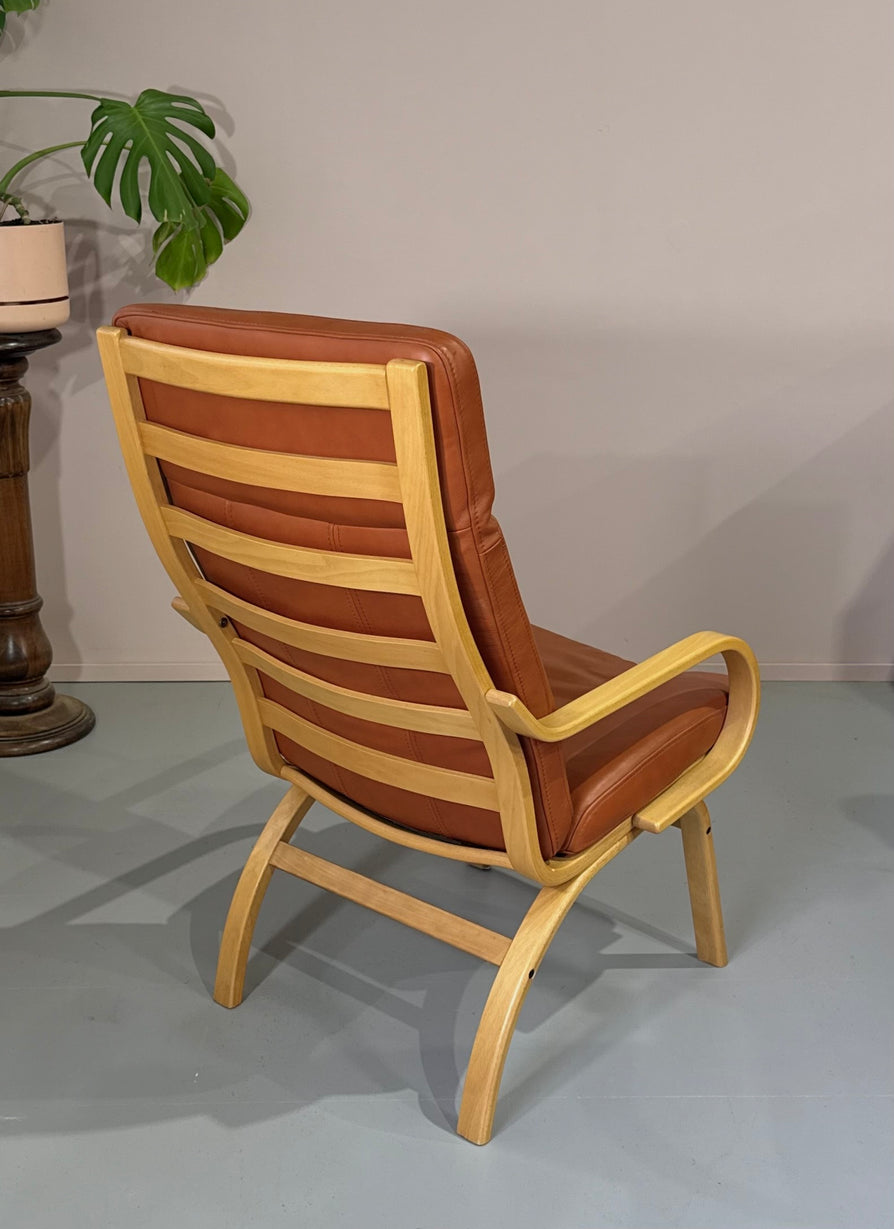 Danish Bentwood Lounge Chair