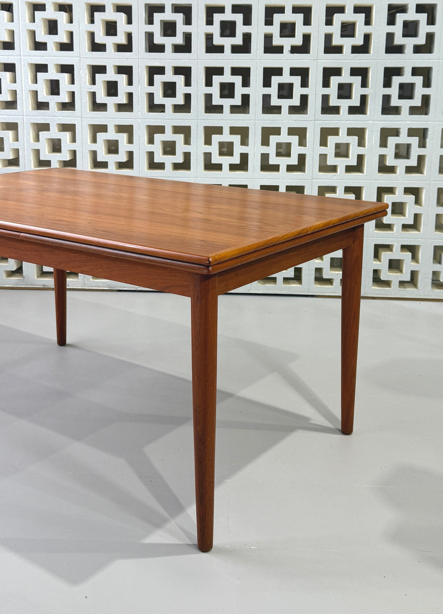 Danish Extension Dining Table in Teak