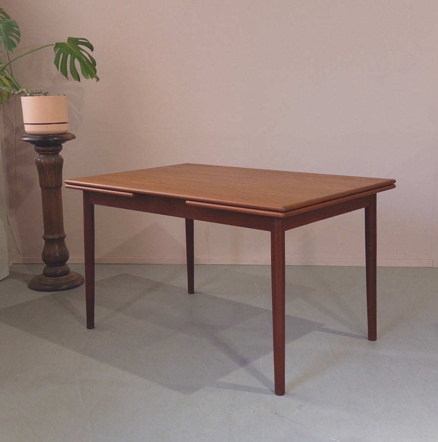Danish Extension Dining Table in Teak