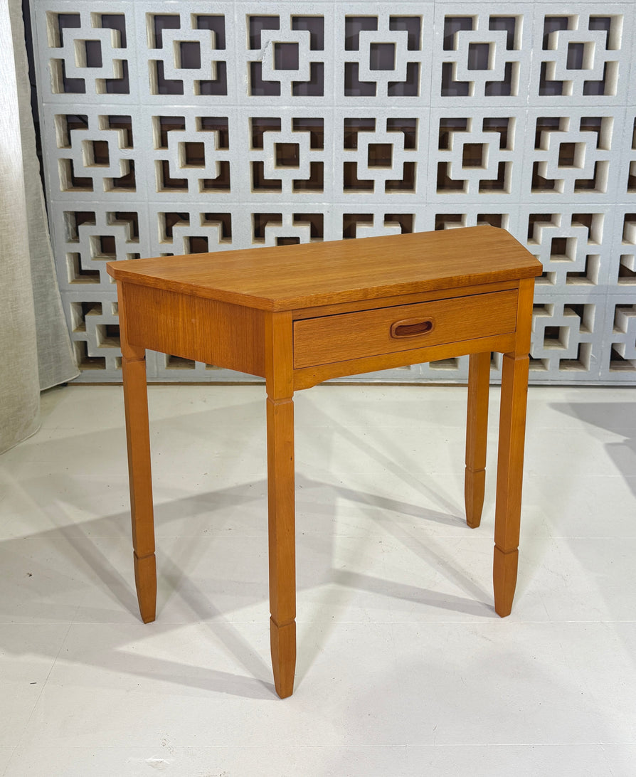 Mid-Century Hall Table in Teak