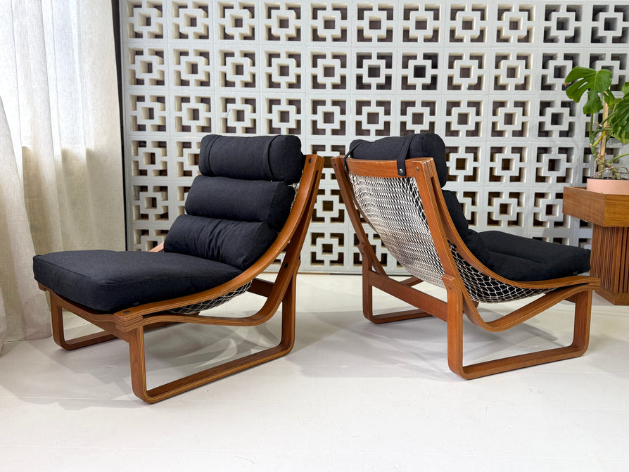 Tessa T4 Lounge Chair in a New Wool