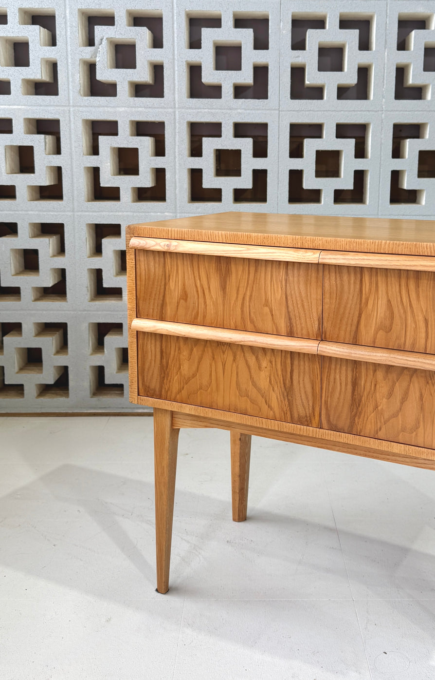 Swedish Chest of Drawers in Elm