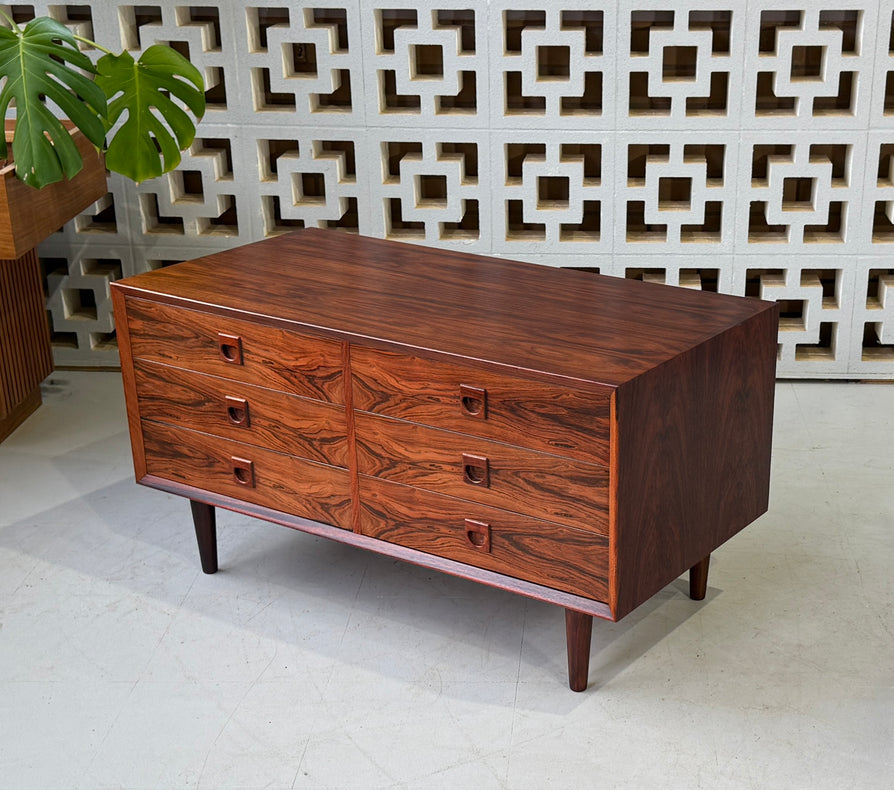 Danish Chest of Drawers by Brouer in Cocobolo