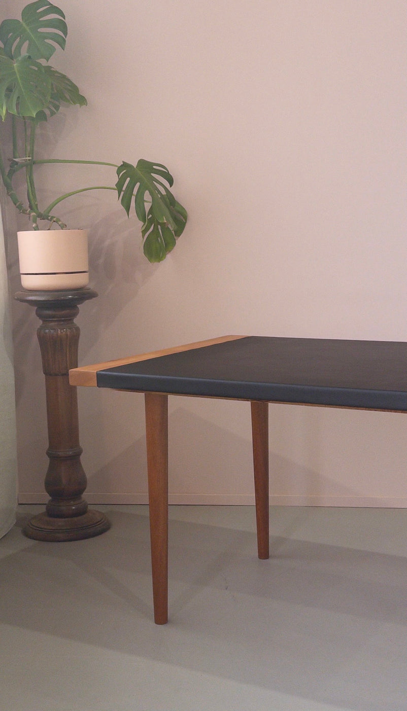 Danish Soft-Pad Desk in Redwood Nordic Pine
