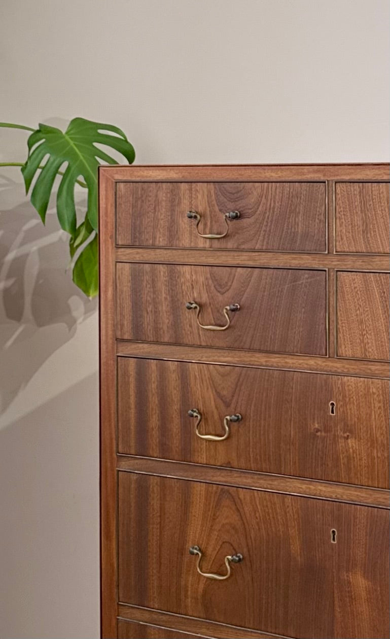 Jacob Kjær Chest of Drawers in Cuban Mahogany
