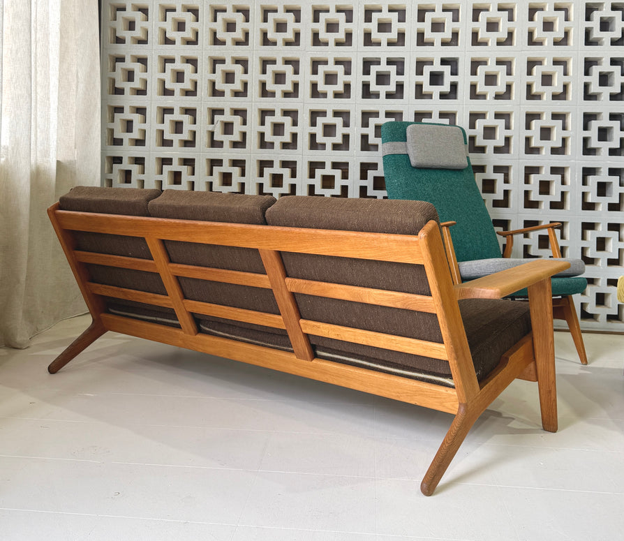 Hans Wegner GE290 Plank Sofa in Oak