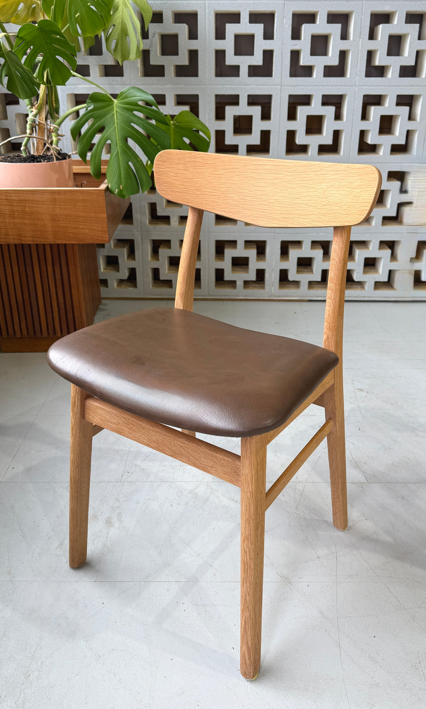 Four Farstrup Dining Chairs in Oak