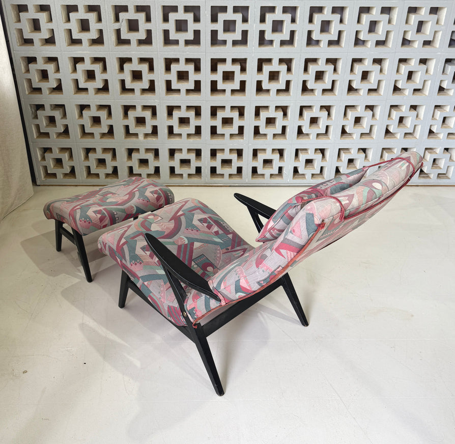 Jio Mõbler Siesta Chair & Footstool